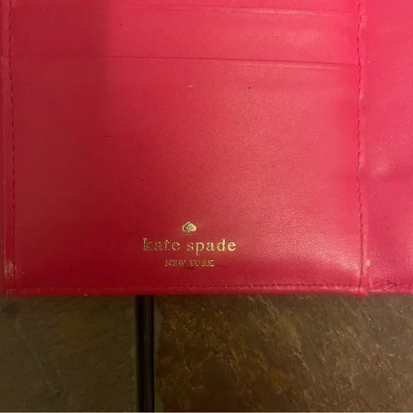 Kate Spade Metallic Planner/Wallet - Picture 5 of 5